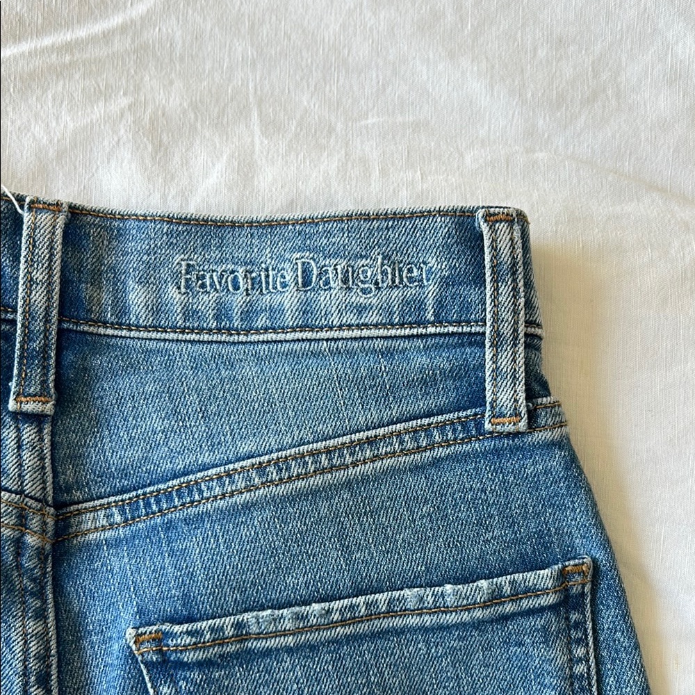 Favorite Daughter Valentina Super High Rise Mini Bootcut Jeans | Size 24 - Picture 7 of 7